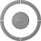 Ekena Millwork 28 3/4-in. OD x 23 5/8-in. ID Ceiling Ring with 12 5/8-in. OD Ceiling Medallion Carton Accent Kit CRM29HI13CA - alternate 9